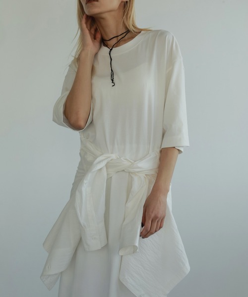 anuke アンヌーク 2025SpringSummer ワンピース Twill Uneck