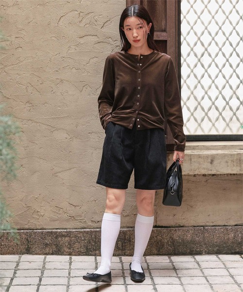 A/Pベロアボレロ A/Pベロアボレロ NAUTICA/スエーディーボレロトップス｜Daytona