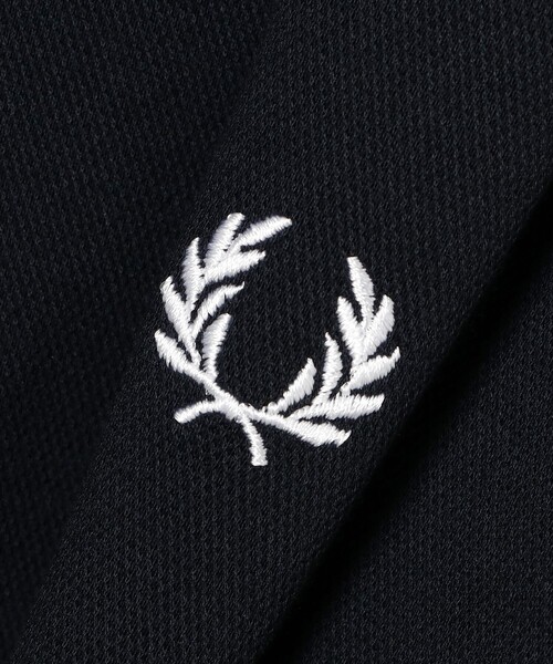 FRED PERRY（フレッドペリー）の「【別注】FRED PERRY / SINGLE TIP RELAX PIQUE TEXTURE SHIRT（ポロシャツ・メンズ・ネイビー/ブラック/ダークグリーン・X-LARGE/LARGE/MEDIUM/SMALL）」の10枚目の写真