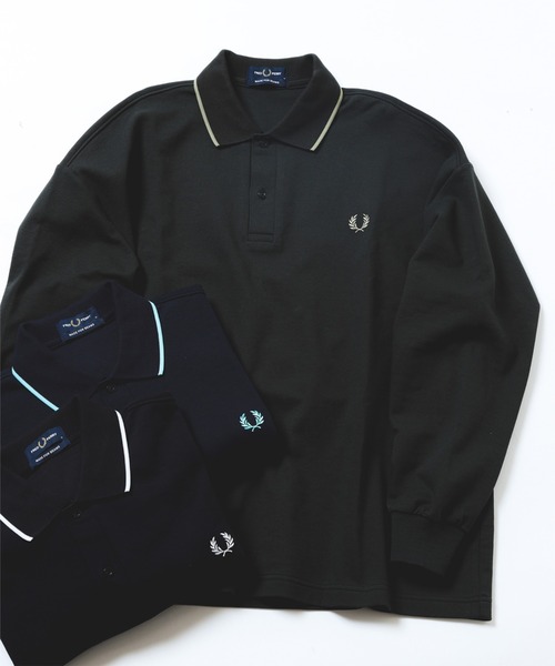 別注】FRED PERRY / SINGLE TIP RELAX PIQUE TEXTURE SHIRT