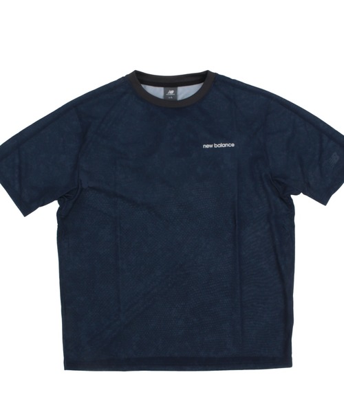 NEW BALANCE（ニューバランス）の「【別注】ニューバランス New Balance プリントオーバーサイズTシャツ_ 限定コラボ（Tシャツ/カットソー・メンズ・グリーン/ネイビー/サックスブルー・S/M/L/LL/3L）」の2枚目の写真
