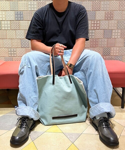 CAMPER（カンペール）の「[カンペール] CURRO トートバッグ（トートバッグ・レディース・グリーン系その他5・FREE）」の3枚目の写真