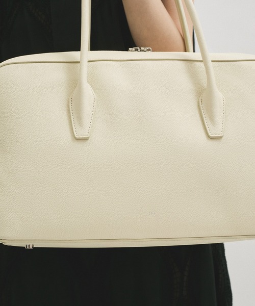 ADAM ET ROPE'（アダムエロペ）の「【PFT】 P boston Large バッグ（ボストンバッグ・レディース・オフホワイト・FREE）」の4枚目の写真