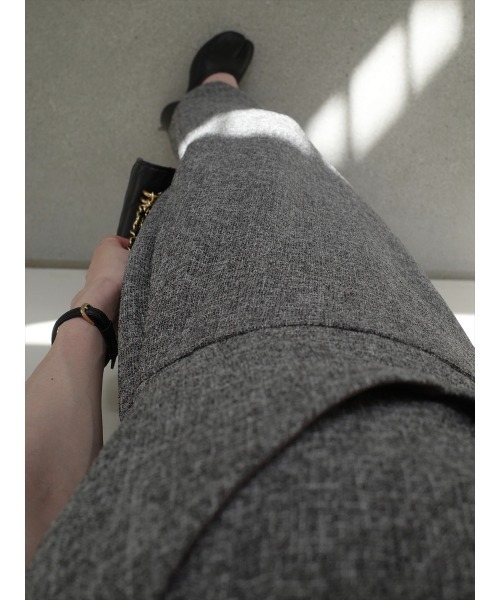 amel（エイメル）の「レイヤードデザインツイードドレス / グレー（ワンピース・レディース・グレー・FREE）」の11枚目の写真