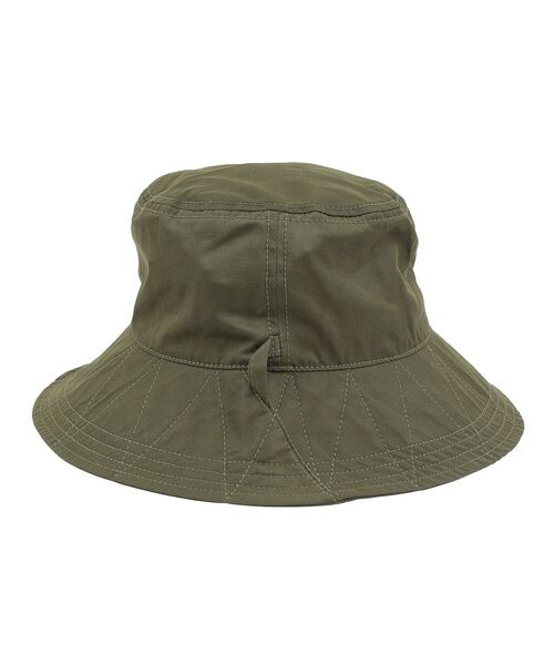 Green Parks(グリーンパークス)の「・リボンアドヴェンチャーハット(ハット・レディース・カーキ/ブラック/ダークベージュ/アイボリー・FREE)」の18枚目の写真