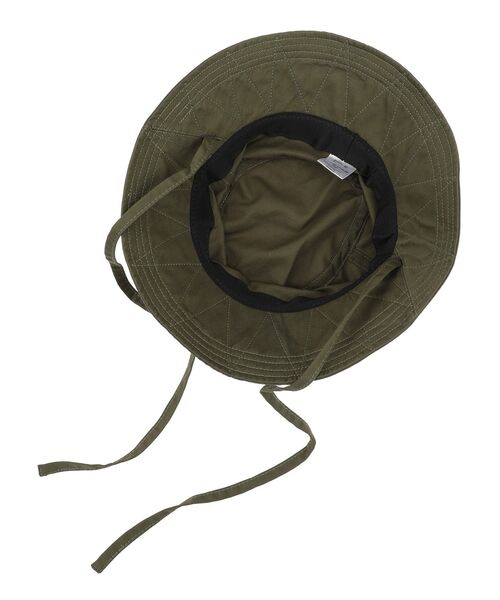 Green Parks(グリーンパークス)の「・リボンアドヴェンチャーハット(ハット・レディース・カーキ/ブラック/ダークベージュ/アイボリー・FREE)」の10枚目の写真