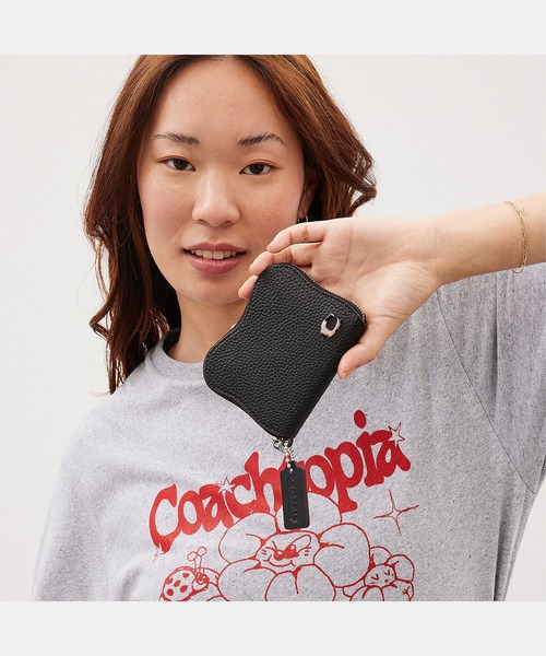 専用です。新品 COACH コーチトピア ウェイビーウォレット コインケース COACH【現地クリアランス】コーチトピア＊ウェイビー ウォレット
