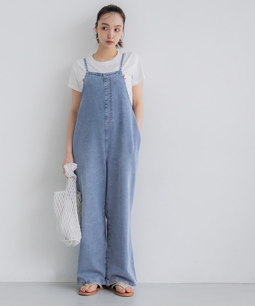 coco＊即購入大歓迎GALLARDAGALANTE デニムサロペッ未使用 ガリャルダガランテ GALLARDAGALANTE 【サイズ展開あり】デニム