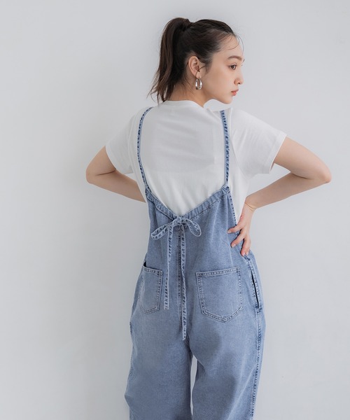 coco＊即購入大歓迎GALLARDAGALANTE デニムサロペッ未使用 ガリャルダガランテ GALLARDAGALANTE 【サイズ展開あり】デニム