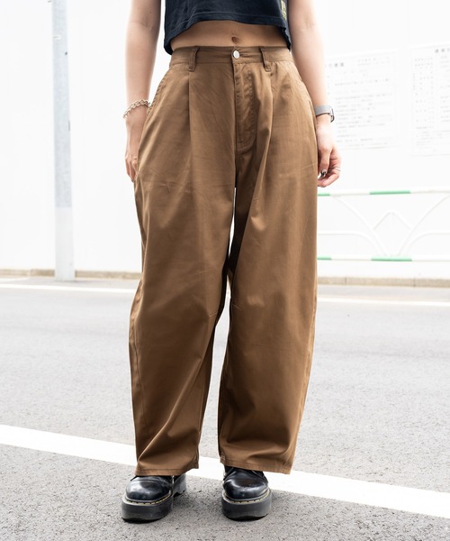 セール】Ultra baggy curve chino pants（チノパンツ
