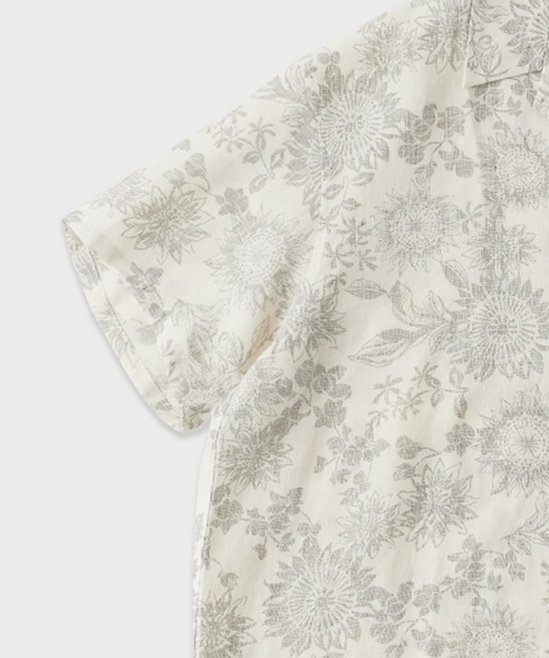 superNova.（スーパーノヴァ）の「superNova./スーパーノヴァ Aloha shirts-Sunflower（シャツ/ブラウス・メンズ・ホワイト・S）」の4枚目の写真