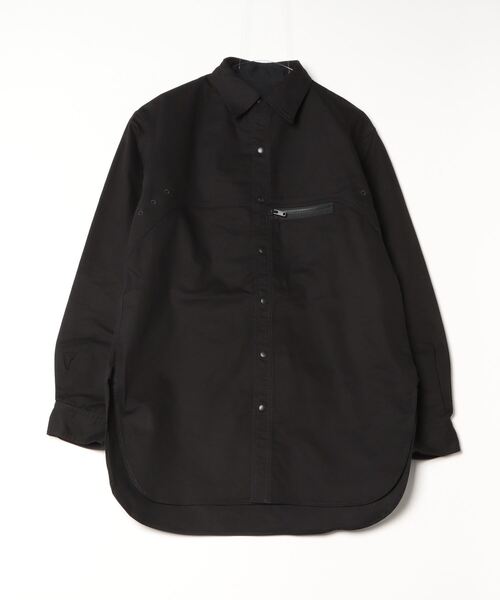 Y-3(ワイスリー)の「Y-3 UT TWILL OVERSHIRT(シャツ/ブラウス・メンズ・ブラック・MEDIUM/X-SMALL/SMALL/X-LARGE/LARGE)」の5枚目の写真