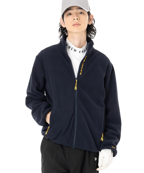 ニューエラ ゴルフ ジャケット フリースフルジップ（その他アウター
