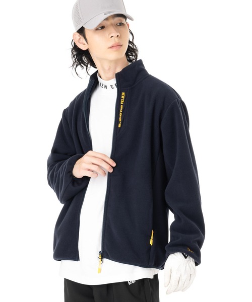 NEW ERA（ニューエラ）の「ニューエラ ゴルフ ジャケット フリースフルジップ（その他アウター・メンズ・グレー/ネイビー・XL/L/M/XXL）」の3枚目の写真