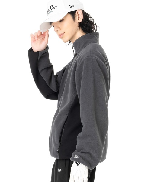 NEW ERA（ニューエラ）の「ニューエラ ゴルフ ジャケット フリースフルジップ（その他アウター・メンズ・グレー/ネイビー・XL/L/M/XXL）」の21枚目の写真