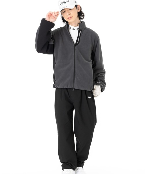 ニューエラ ゴルフ ジャケット フリースフルジップ（その他アウター