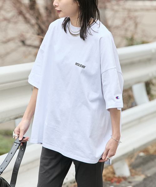 追加》【CHAMPION×JOURNAL STANDARD by HOLIDAY】 Tシャツ（T