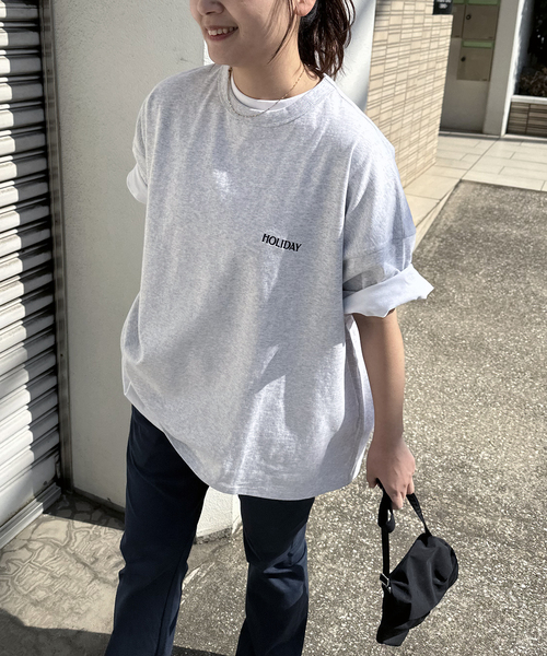 holiday×champion×journal standard コラボT Champion tシャツ 「CHAMPION×JOURNAL STANDARD」by HOLIDAY T