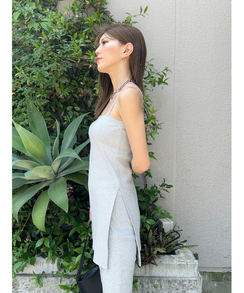 EGOIST（エゴイスト）の「カットリブSETUP（セットアップ・レディース・ブラック/グレー・FREE）」の20枚目の写真