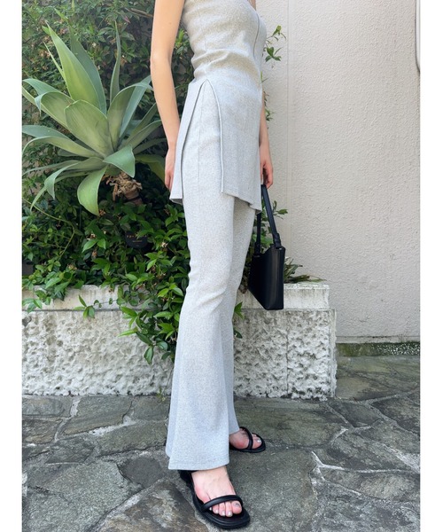 EGOIST（エゴイスト）の「カットリブSETUP（セットアップ・レディース・ブラック/グレー・FREE）」の15枚目の写真