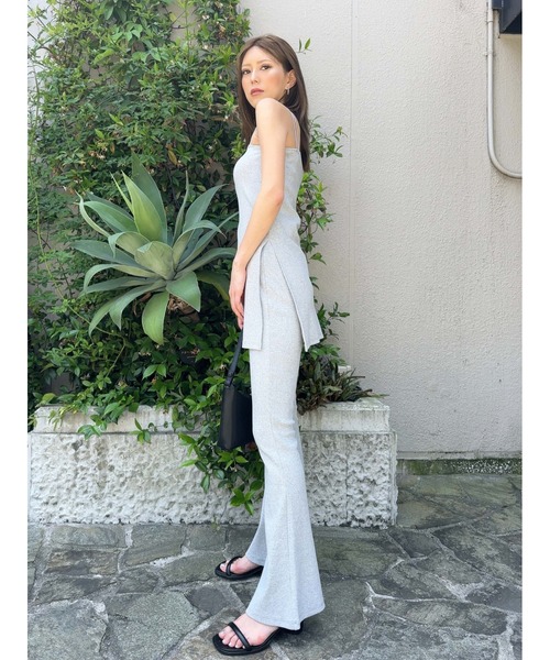 EGOIST（エゴイスト）の「カットリブSETUP（セットアップ・レディース・ブラック/グレー・FREE）」の16枚目の写真