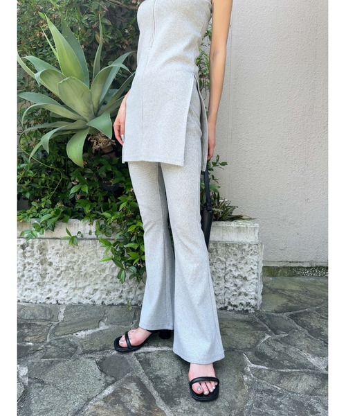 EGOIST（エゴイスト）の「カットリブSETUP（セットアップ・レディース・ブラック/グレー・FREE）」の14枚目の写真