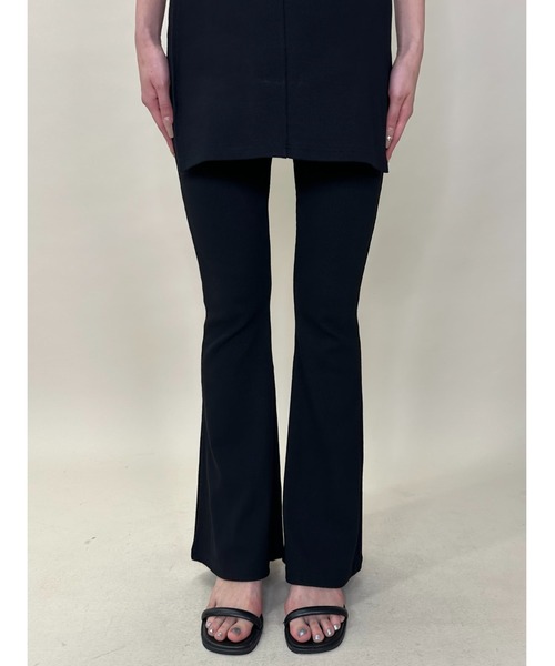 EGOIST（エゴイスト）の「カットリブSETUP（セットアップ・レディース・ブラック/グレー・FREE）」の5枚目の写真