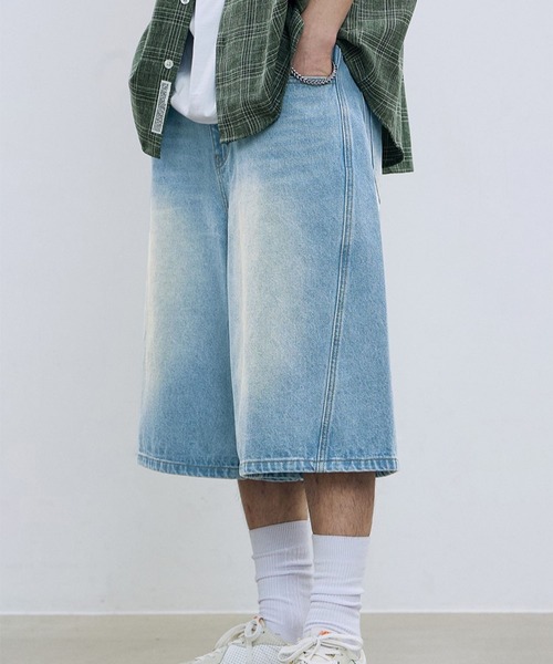 F.ILLUMINATE(フィルミネイト)の「【UNISEX】Filluminate/カーブバミューダパンツ(その他パンツ・レディース・ブルー/ライトブルー・SMALL/MEDIUM)」の15枚目の写真