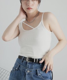 アシンメトリータンクトップ