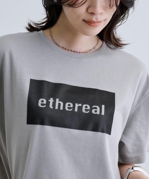 GALLEST(ギャレスト)の「シリコンロゴプリントT(Tシャツ/カットソー・レディース・グレー/ブラック/ホワイト・38)」の3枚目の写真