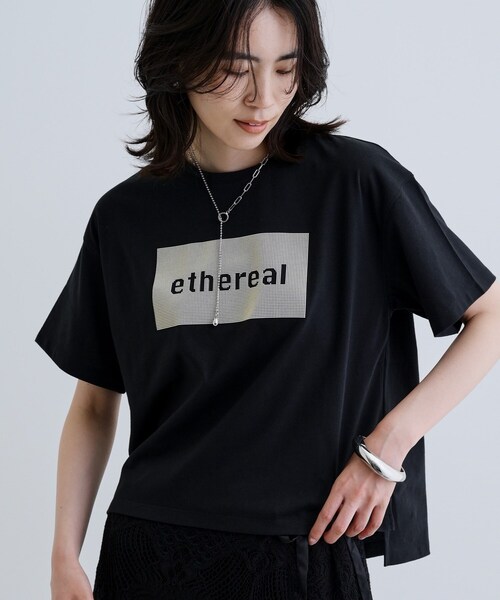 GALLEST(ギャレスト)の「シリコンロゴプリントT(Tシャツ/カットソー・レディース・グレー/ブラック/ホワイト・38)」の12枚目の写真