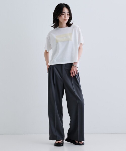 GALLEST(ギャレスト)の「シリコンロゴプリントT(Tシャツ/カットソー・レディース・グレー/ブラック/ホワイト・38)」の15枚目の写真