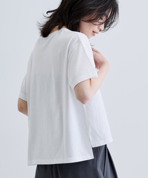GALLEST(ギャレスト)の「シリコンロゴプリントT(Tシャツ/カットソー・レディース・グレー/ブラック/ホワイト・38)」の16枚目の写真