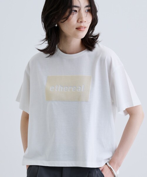 GALLEST(ギャレスト)の「シリコンロゴプリントT(Tシャツ/カットソー・レディース・グレー/ブラック/ホワイト・38)」の18枚目の写真