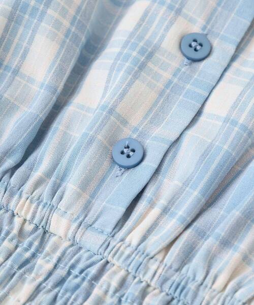 アリーム シアースリーブチェックワンピース シアースリーブチェックワンピース/Areeam（アリーム）のワンピース