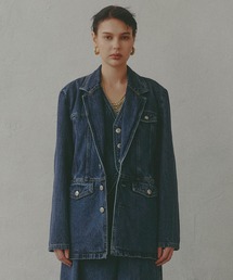 SOMETHING | 【GISELe 10月号掲載】atelier SOMETHING DENIM BLAZER/アトリエサムシングデニムブレザー(その他アウター)