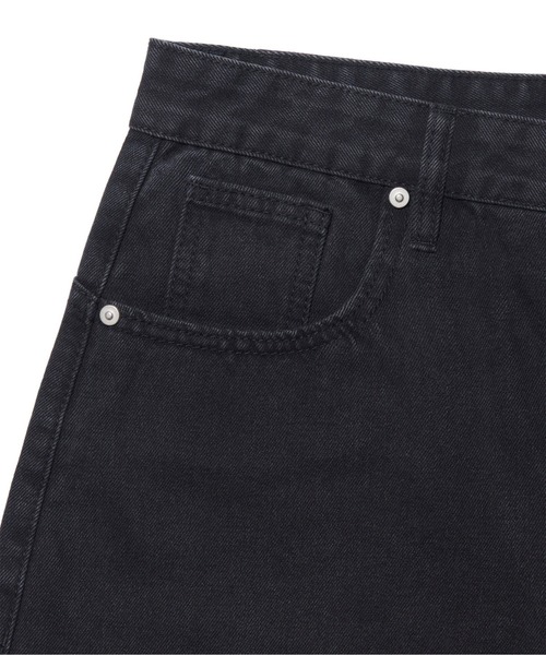 NOMANUAL（NOMANUAL）の「「NOMANUAL /ノーマニュアル」RAW VISION DENIM PANTS（デニムパンツ・メンズ・ブラック/ワンウォッシュ・MEDIUM）」の9枚目の写真