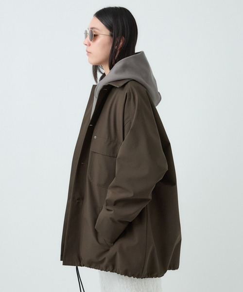 Chaos（カオス）の「Chaos(カオス)/◇VACHEMENT◇ステンカラーコート　25AW（ステンカラーコート・レディース・ダークブラウン・FREE）」の10枚目の写真