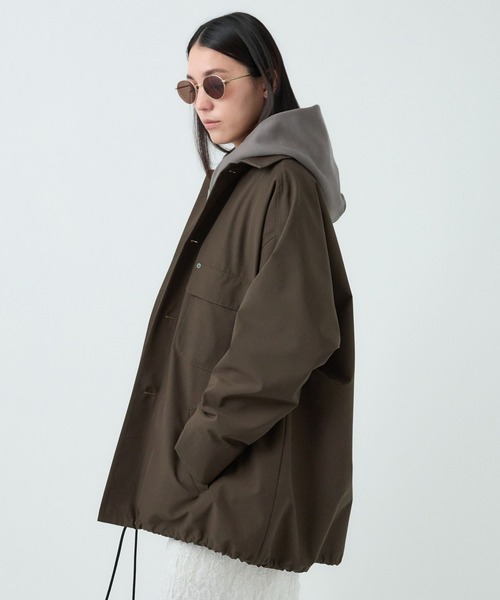 Chaos（カオス）の「Chaos(カオス)/◇VACHEMENT◇ステンカラーコート　25AW（ステンカラーコート・レディース・ダークブラウン・FREE）」の11枚目の写真