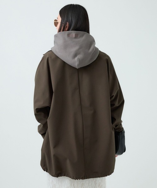 Chaos（カオス）の「Chaos(カオス)/◇VACHEMENT◇ステンカラーコート　25AW（ステンカラーコート・レディース・ダークブラウン・FREE）」の12枚目の写真