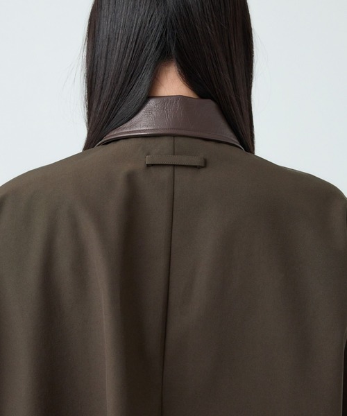 Chaos（カオス）の「Chaos(カオス)/◇VACHEMENT◇ステンカラーコート　25AW（ステンカラーコート・レディース・ダークブラウン・FREE）」の16枚目の写真