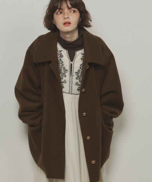 金釦　ミドルコート Unitage（ユニテージ）の「【入荷禁止】金釦ミドルコート