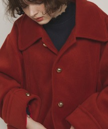 未使用✨ヘルノ アンゴラ混ステンカラーコート 定価36万 サイズ40 赤 ステンカラーコート（レッド/赤色系）ファッション通販 - ZOZOTOWN