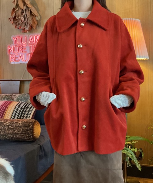 金釦ミドルコート（ステンカラーコート）｜Unitage（ユニテージ