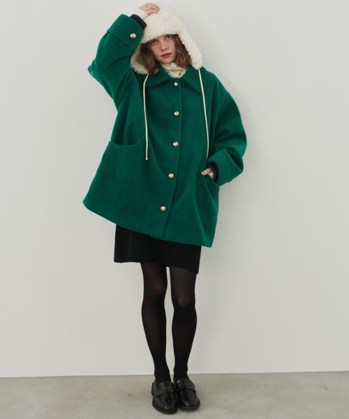金釦ミドルコート（ステンカラーコート）｜Unitage（ユニテージ）の