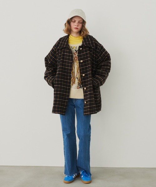 金釦ミドルコート（ステンカラーコート）｜Unitage（ユニテージ）の