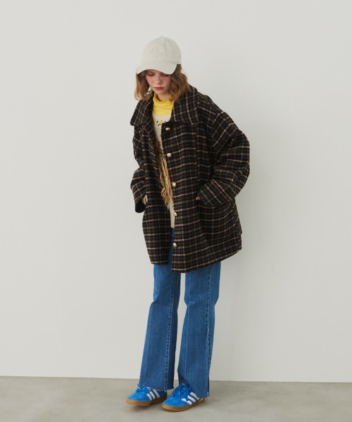 金釦ミドルコート（ステンカラーコート）｜Unitage（ユニテージ）の