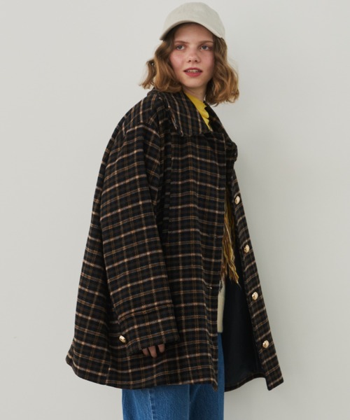 金釦ミドルコート（ステンカラーコート）｜Unitage（ユニテージ）の