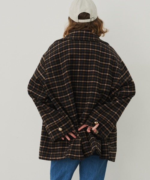 金釦ミドルコート（ステンカラーコート）｜Unitage（ユニテージ）の