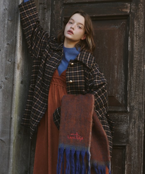 Unitage 金釦ミドルコート ブラック Unitage '24 AW collection comingsoon 〜 ▪️金釦ミドルコート
